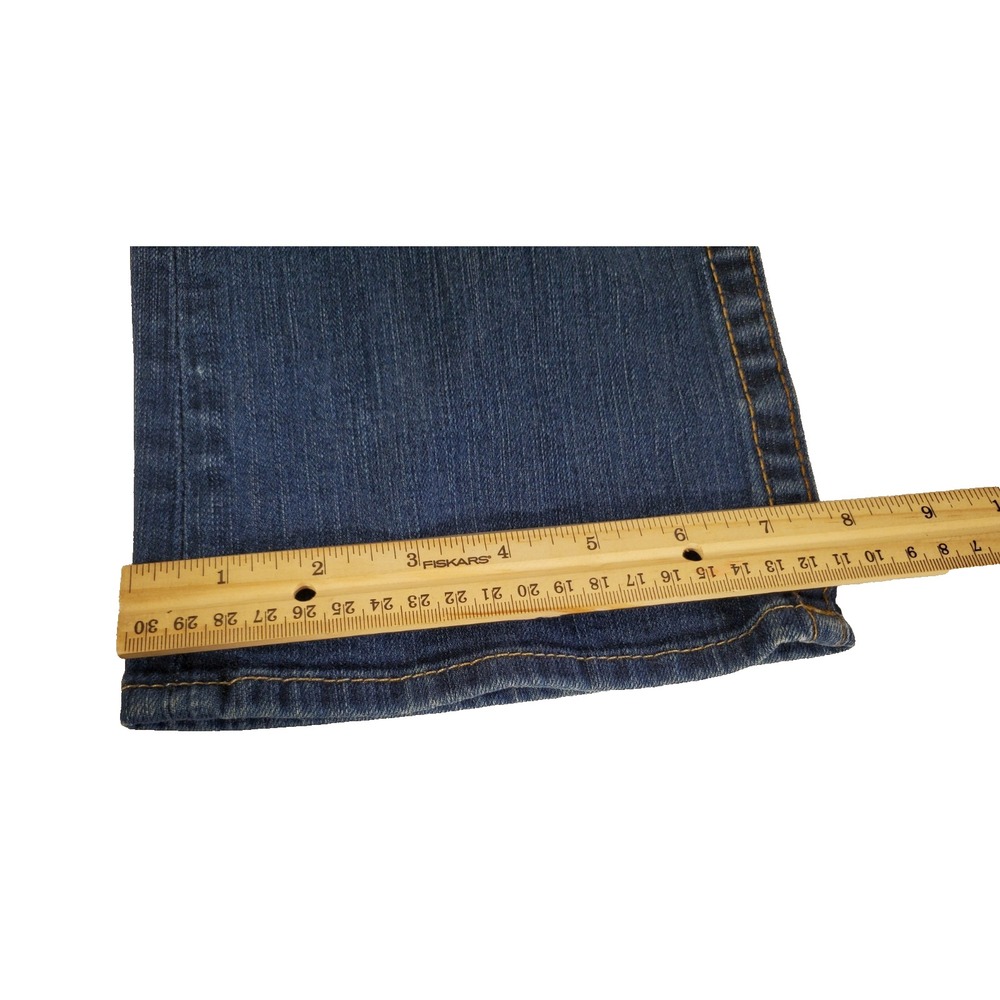 True Religion Straight Leg Denim Blue Jeans Size 26 Inseam 30/31 Lot of 2 - Picture 5 of 8